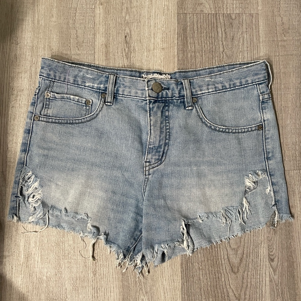 Free People Jean Shorts Size 26
